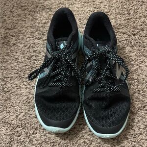New Balance Black and Teal Athletic Shoes